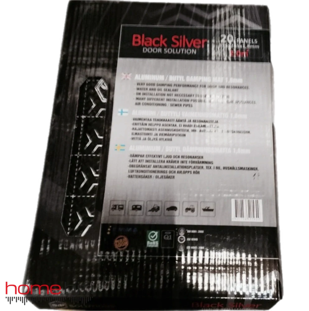 STP Black Silver Door Kit