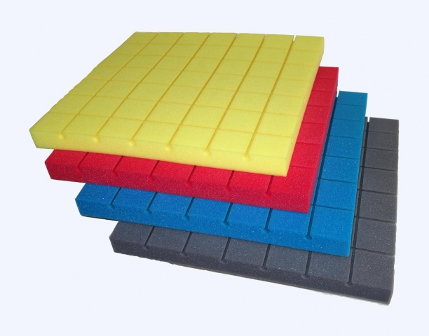 CrystalSound base 50 modrá, červená, žltá